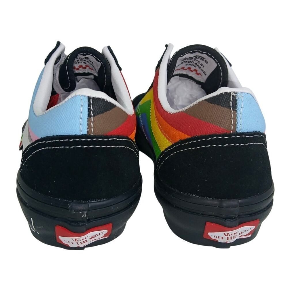 Vans Old Skool Womens New w/Tags Rainbow Pride Sneakers - Size 5 - Picture 4 of 5